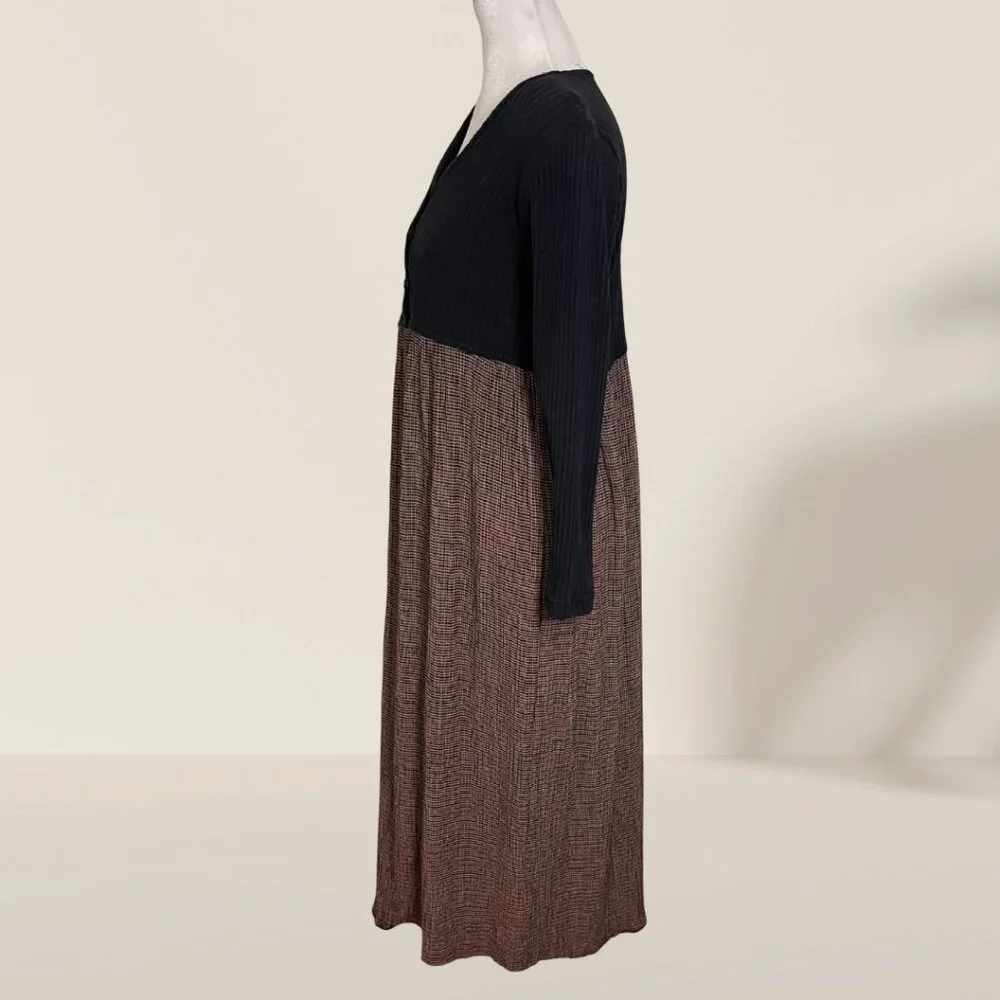 ✨ Dressing Clio Two-Tone Long Sleeve Maxi Dress – Size M - Picture 5 of 5